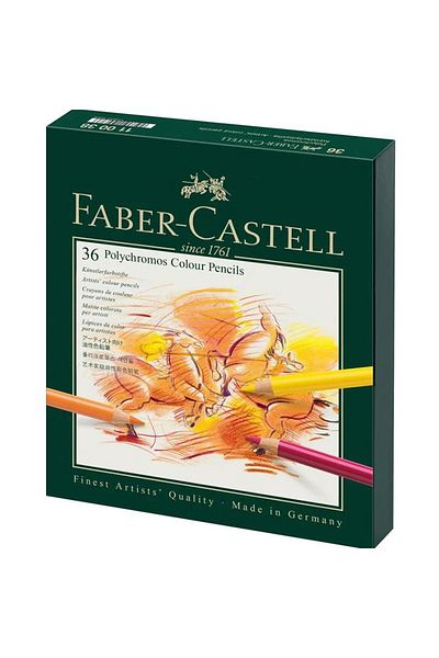 Faber Castell Faber Polychromos 36 Renk Studio Box Boya Kalemi 110038