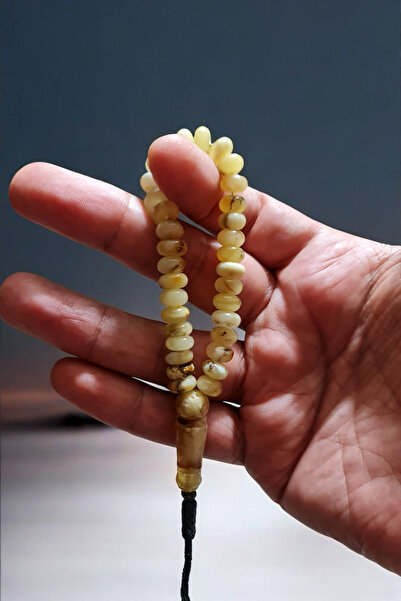 Budakoğulları 1000 Ayar Gümüş Kazaz Püskül Sertifikalı Kaliningrad Fosilli Ka...