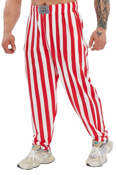 Big Sam Loose Fit Striped Cotton Sweatpants Gym Pants Big Sam 877