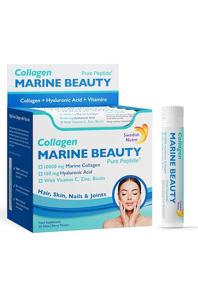Swedish Nutra Collagen Marine Beauty 1000 Mg Sots 20s