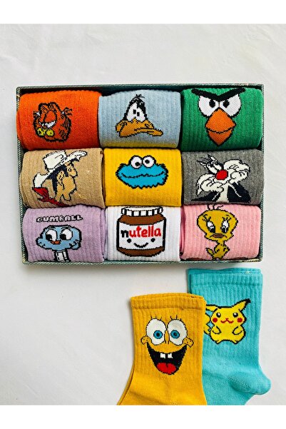 myDea 3 pár unisex mintás zokni (DOBOZ NÉLKÜL)