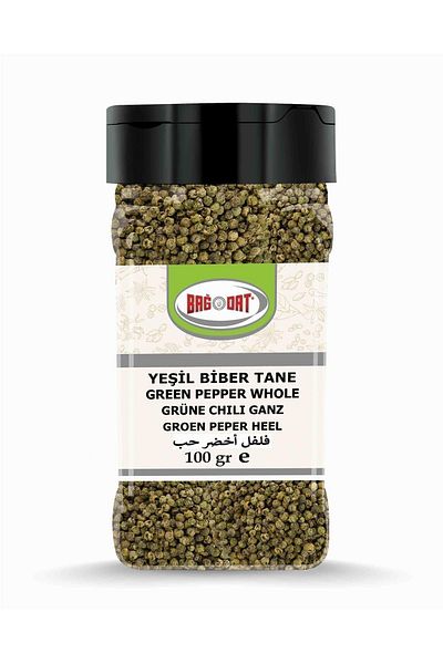 Bağdat Green Black Pepper Grain 100 Gr