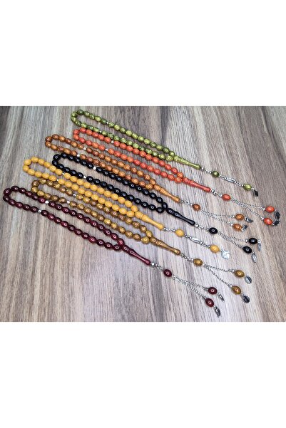 TABASAFE 5 قطع من مسبحة رجالية بلاستيكية عالية الجودة موديل Kuka مكونة من 33 ...