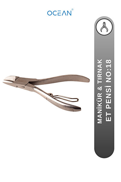 Ocean ملقط لحم الأظافر للباديكير الاحترافي رقم: 18