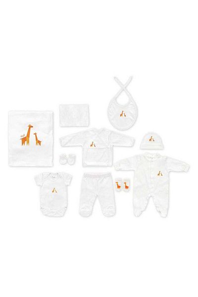 Owli Purecotton Newborn Set - 10 Pieces Lil Giraffe