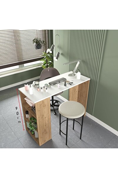 Cool Home Pan Kahve Köşesi , Yemek Masası , Mutfak Masası , Ada , Bar Masası , Beyaz - Sepet