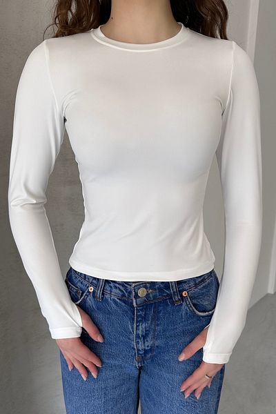 New Now Modal Fabric Finger Fit Long Sleeve Body
