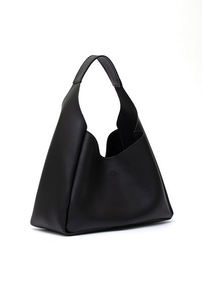 SHAKA Negru Shk19 din piele artificială, cu închidere rapidă, un singur compartiment, geantă de machiaj cu fermoar, geantă de mână, braț și umăr