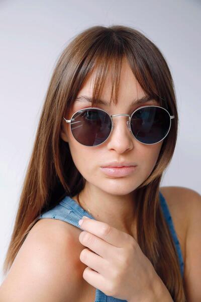 Bilge Karga Palmiro Silver Black Sunglasses