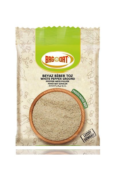 Bağdat 1 kg White Black Pepper Powder
