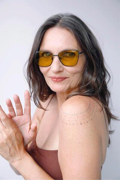 Bilge Karga Minerva Black Orange Sunglasses