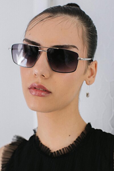 Bilge Karga Cubbal Silver Black Degrade Güneş Gözlüğü