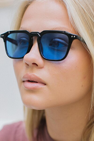 Bilge Karga Gyda Black Blue Sunglasses