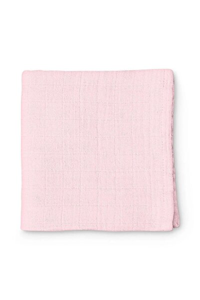 DEUX LAPINS 2-Piece Muslin Baby Blanket Iconique Lapin and Innocent Pink 100X100 cm