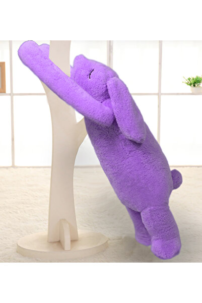 Pandamkee 100 سم رفيق النوم أرنب لطيف أرجواني (100% محلي)