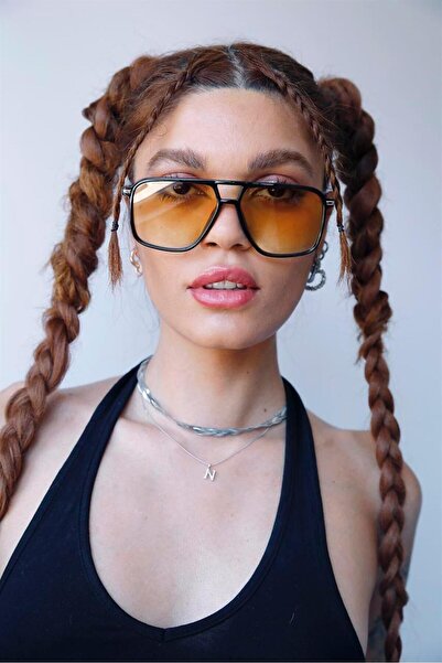 Bilge Karga Černé oranžové sluneční brýle Rhetta