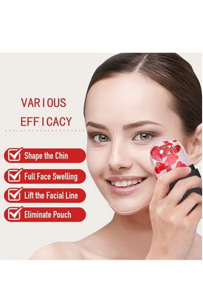 Prime by Javaudan Ice Mold Ice Maker for Face with Anti-Leak & Drip System, Contour Cube Ice Roller, Silicone Ice Hold