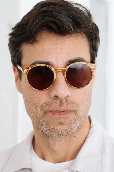 Bilge Karga Owl Multicolor Brown Men's Sunglasses
