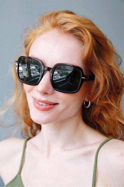 Bilge Karga Fletcher Dark Brown Green Sunglasses