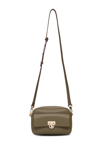 U.S. Polo Assn. Khaki Women's Messenger Bag Us25548