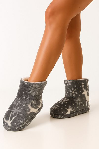 fluffy Ultrasoft Fabric - Μαλακές και ζεστές παντόφλες για το σπίτι με Thermo και Silent Sole