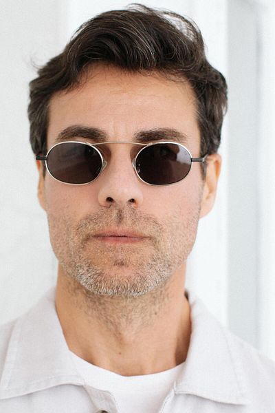 Bilge Karga Oliver New Silver Black Mens Sunglasses