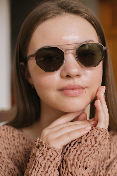 Bilge Karga Alaca Bronze Green Sunglasses