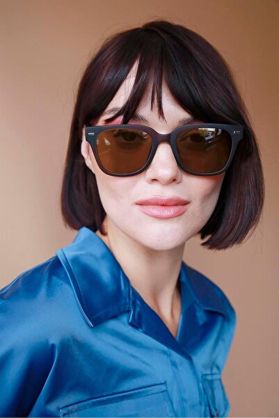 Bilge Karga Tabbart Matt Brown Güneş Gözlüğü