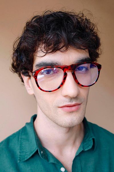 Bilge Karga Bennett Leopard Men's Blue Light Protective Glasses
