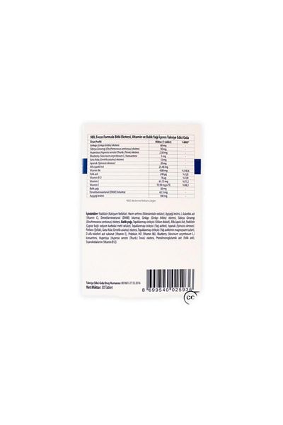 NBL Focus Formula 30 Tablet
