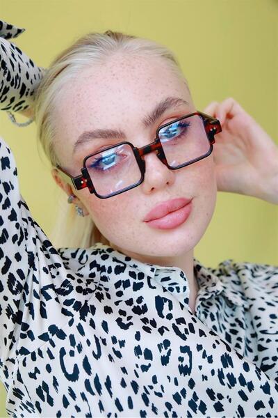 Bilge Karga Dante Matt Leopard Mavi Işık Koruyucu Gözlük