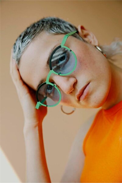 Bilge Karga Turbey Green Black Blue Sunglasses