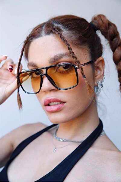 Bilge Karga Černé oranžové sluneční brýle Rhetta