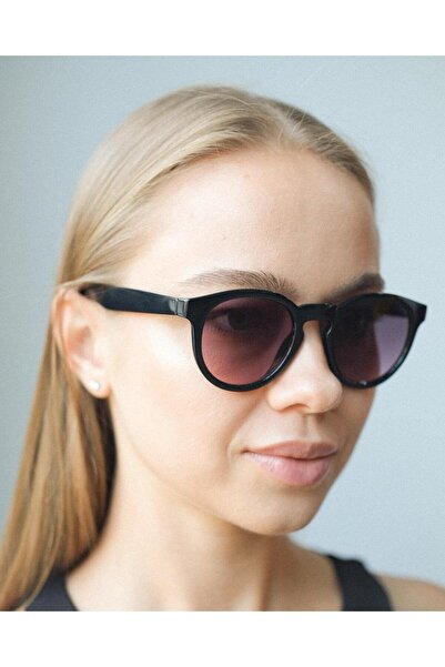 Bilge Karga Glen Black Purple Gradient Sunglasses