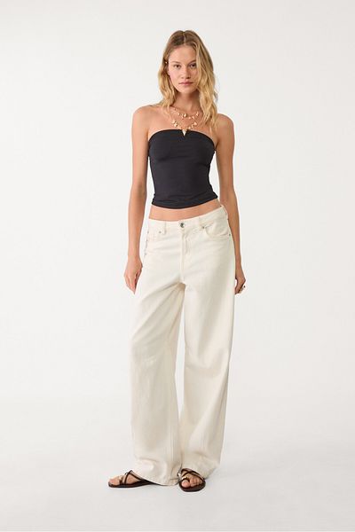 Stradivarius Polyamide bandeau top