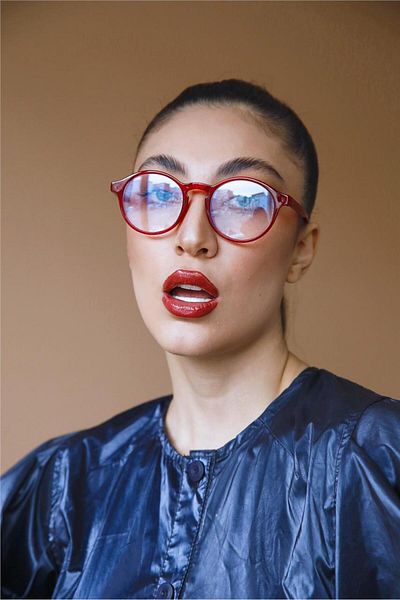 Bilge Karga Pular Red Blue Light Protective Glasses