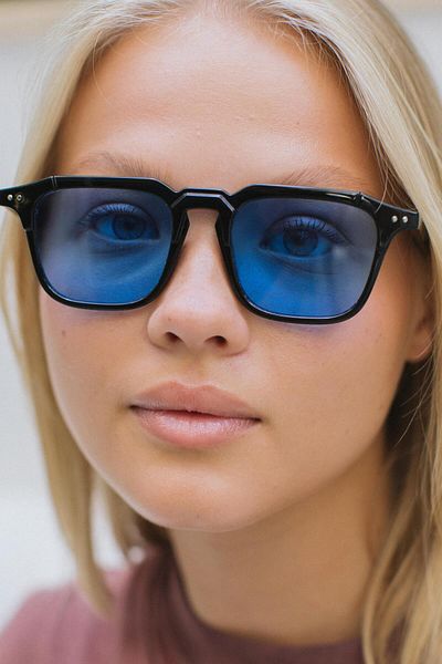 Bilge Karga Gyda Black Blue Sunglasses