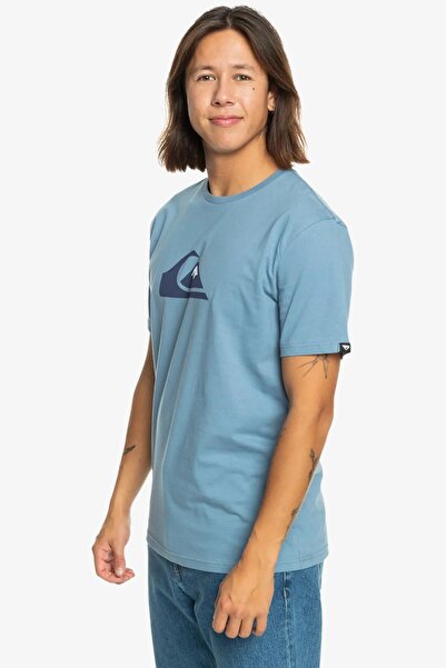 Quiksilver COMP LOGO SS ΑΝΔΡΙΚΟ ΚΟΝΤΟ ΜΑΝΙΚΙ ΜΠΟΥΜΕΛΟ