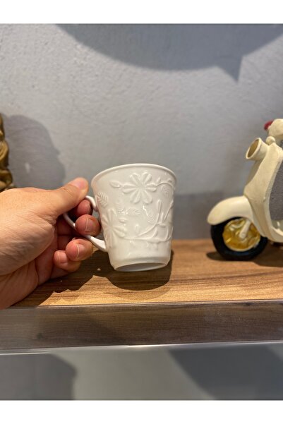 PERLAEVKAHVE Pera Flower Porcelain Mug 220 ml