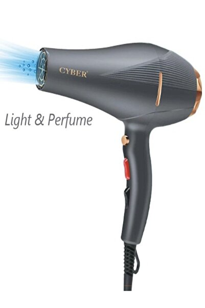 Cyber Professional Hair Dryer 6000w | Hot & Cold Air | With Light | Model Cyhd9953p