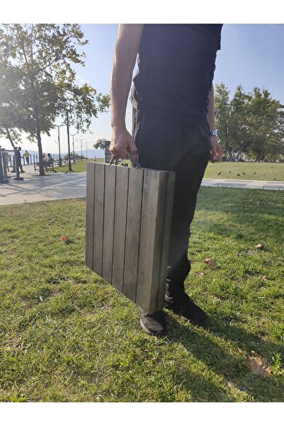 ZMB 50x100 cm katlanı piknik kamp masası