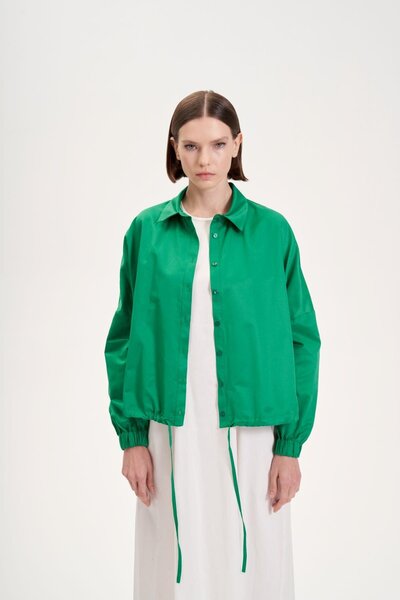 TERZİ DÜKKANI ARKASI BÜZGÜLÜ KOTON GÖMLEK BENETTON