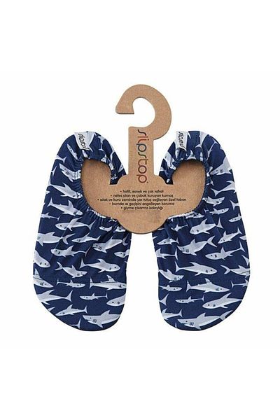 SLIPSTOP Încălțăminte pentru piscină unisex pentru copii Sharks