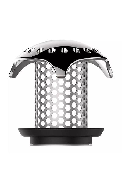 ANILLOROCA Bathtub/Sink Drain Protection Filter, Stainless Steel, With Silicone Sealing Ring