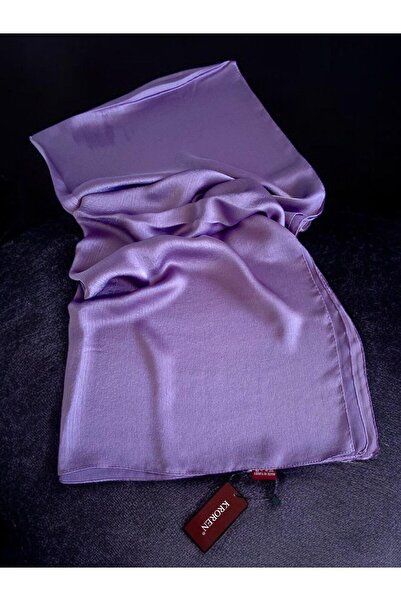 KROREN شال جان جان ليلك بلون سادة 7301-186