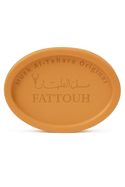 MUSK AL TAHARA صابون المسك المدخن 50 جرام - منتج طبيعي 100% للمناطق الحساسة والجسم