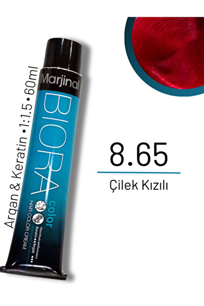 Marjinal Biora Saç Boyası - 8.65 Çilek Kızılı