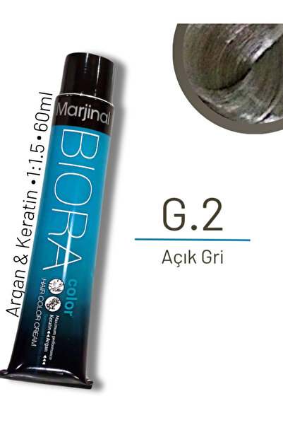 Marjinal Biora Saç Boyası - G.2 Açık Gri