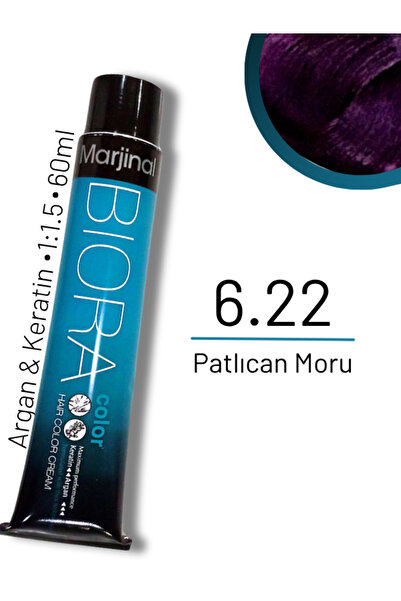 Marjinal Biora Saç Boyası - 6.22 Patlıcan Moru
