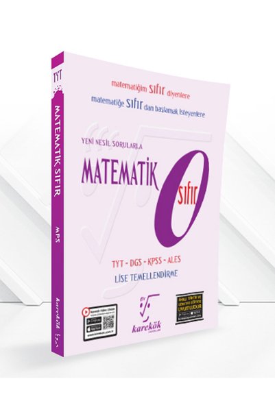 Karekök Yayınları Karekök Matematik Sıfır Mps Konu Anlatımlı Soru Bankası Güncel